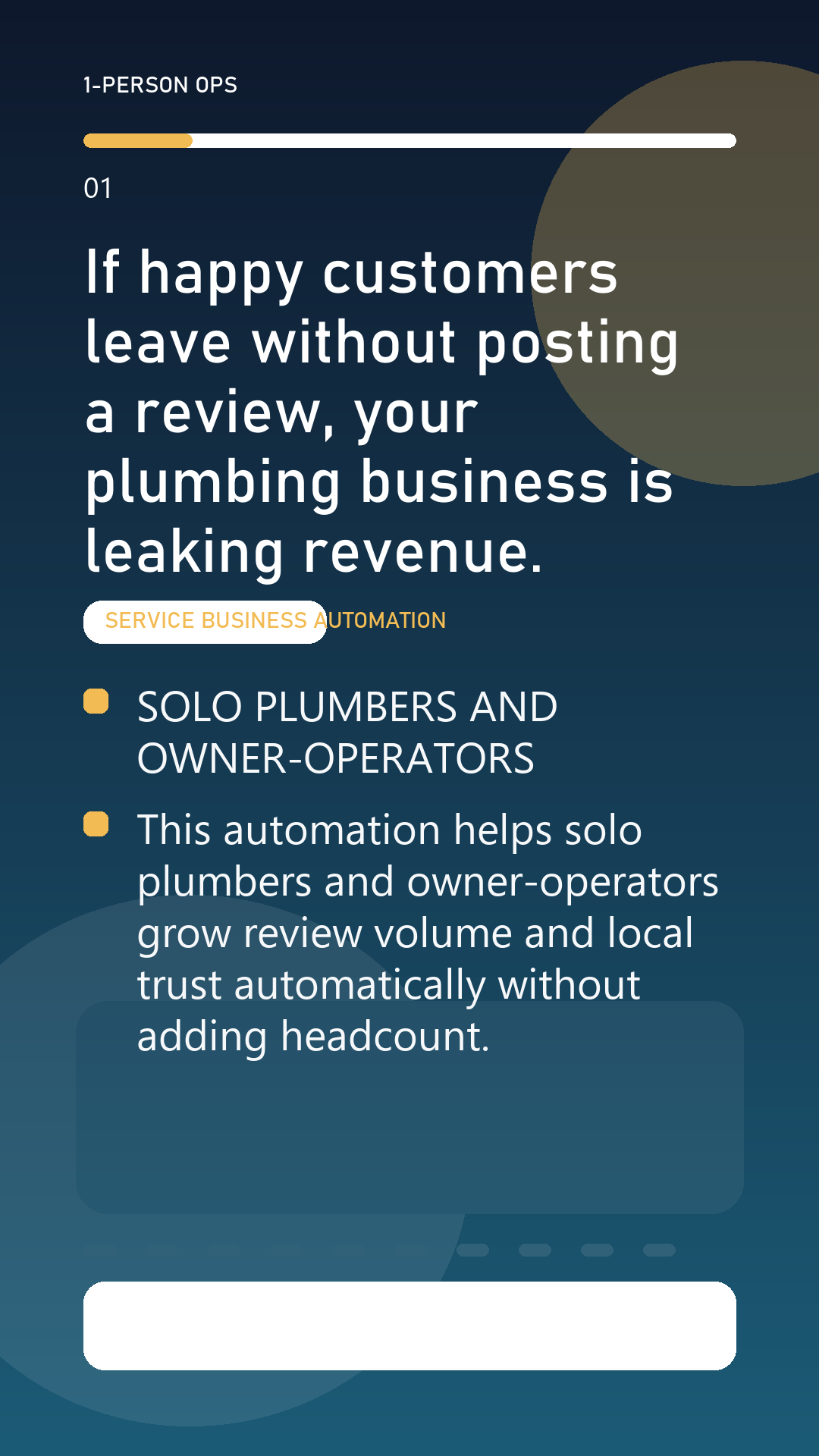 Review Request After Invoice for plumbing business